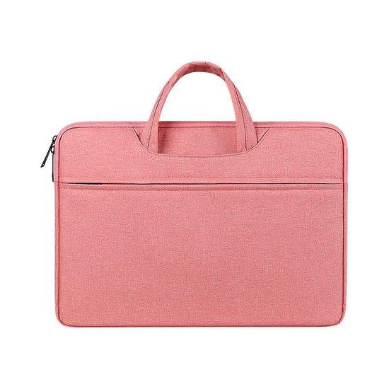 Waterproof Laptop Handbag - 15.6 Inches Shock-Absorbing & Large-Capacity - Lady Pink