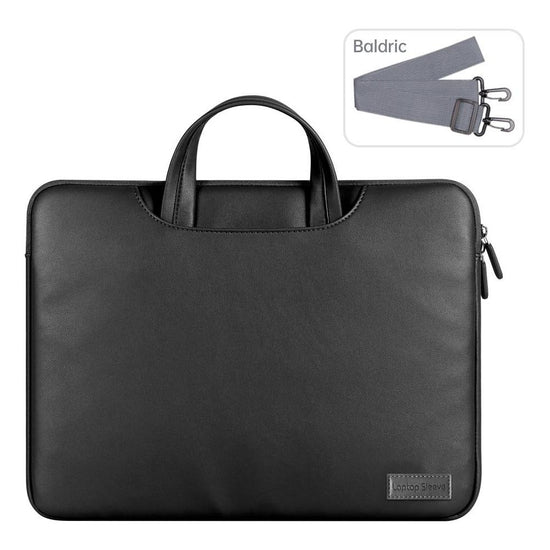 15 Inch Waterproof Pu Laptop Inner Bag - Rose Gold