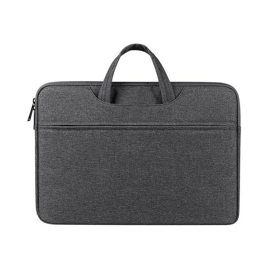 13.3 Inch Waterproof Laptop Handbag With Shock-Absorbing Capacity - Deep Sky Gray