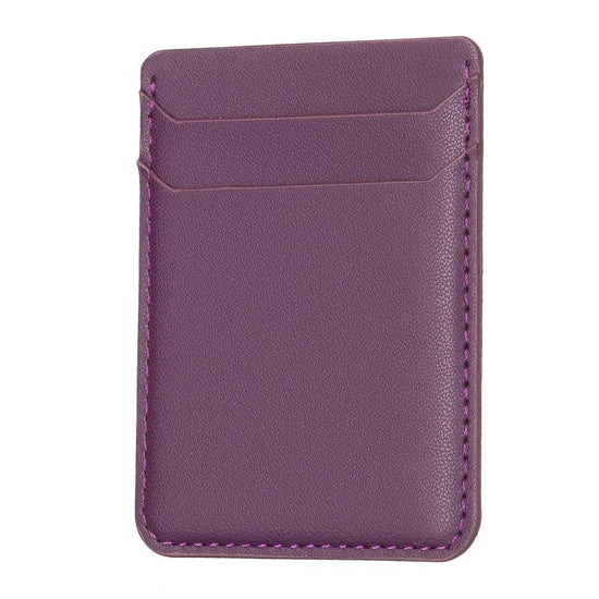 R20 Texture Card Bag Back Sticker For Mobile Phones - Purple