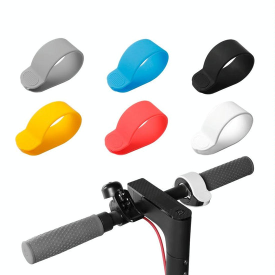 2pcs Silicone Scooter Accelerator Dial Cover for Xiaomi M365 / 1s / Pro / Max G30 / Es2 - Grey