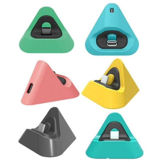 2-Pack Portable Triangle Charger For Nintendo Switch / Lite