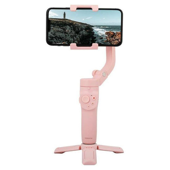 Foldable Vlog Pocket 2 Handheld Stabilizer - Three-Axis Gimbal Pink