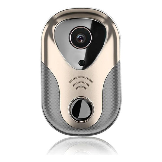 Smart Wifi Doorbell With Hd Intercom Night Vision & Micro Sd Support - Rose Gold