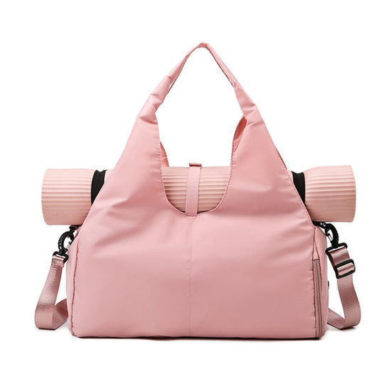 Vibe Geeks Large Capacity Dry and Wet Separation Wear-resistant Sports Fitness Storage Bag - Green