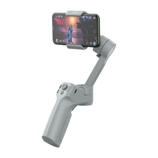 Foldable 3-Axis Gimbal For Action Camera And Smartphone - Grey