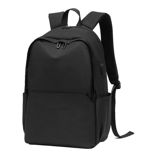 Multifunctional Fabric Oxford Laptop Backpack - Grey