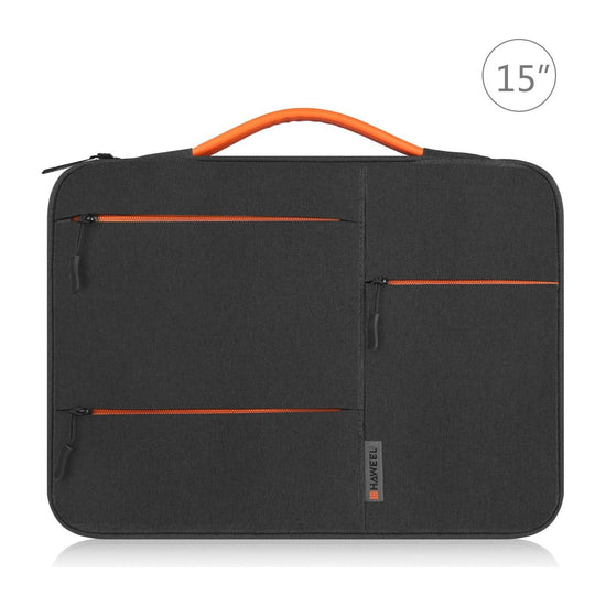 15.0 Laptop Sleeve Case For Macbook Samsung Thinkpad Sony Dell Alienware Chuwi Asus Hp - Zipper Briefcase Handbag 15.0-16.0 Laptops - Grey