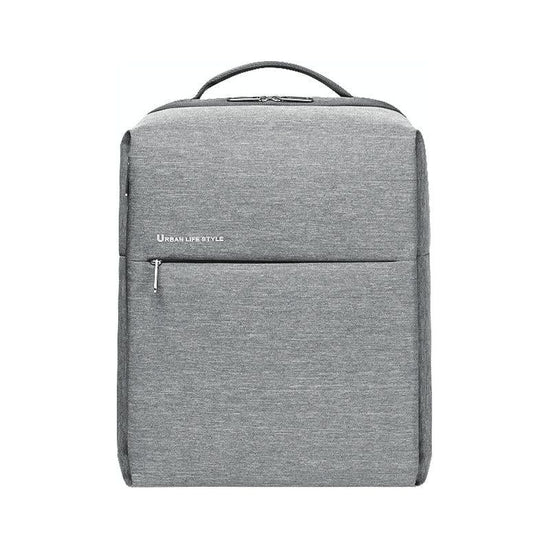 15.6-Inch Waterproof Laptop Backpack - Light Grey