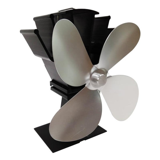 Eco-friendly Heat Powered Stove Fan for Wood / Gas / Pellet Stoves - Gold