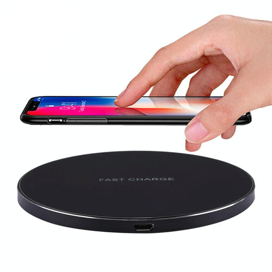 Quick Charge Wireless Charger With Led Indicator - Gold
