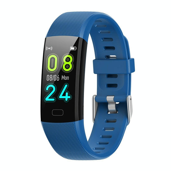 Smart Health Bracelet With Call Reminder And Monitoring - Blue