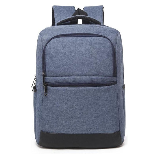 Multi-Function Laptop Business Backpack - Fits 15.6 Macbook Samsung Sony Dell Alienware Chuwi Asus Hp - 42X30X11Cm - Oxford Cloth - Blue