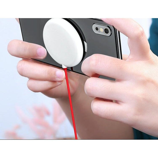 Wireless Fast Charger With Suction Cup 1.5M - Red