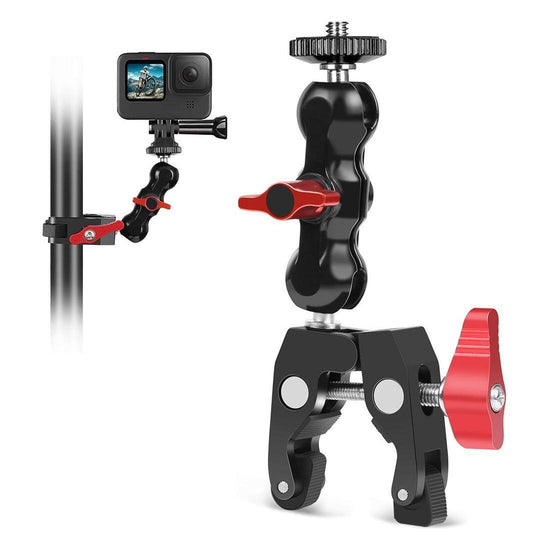 Versatile Magic Arm Clamp For Mounting - Red