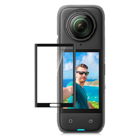 Curved Hd Tempered Glass Screen Protector For Insta360 X4 - 9H 2.5D