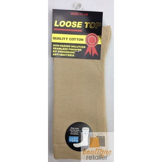 10x Pairs COTTON Rich LOOSE TOP SOCKS Medical Circulation Diabetic Comfort BULK - -