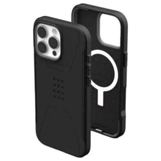 UAG Civilian Magsafe Back Case for iPhone 16 Pro Max - Black