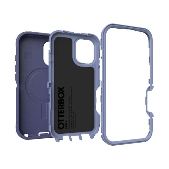 OtterBox Defender MagSafe Back Case for iPhone 16 - Purple