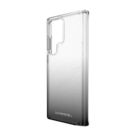 EFM Aspen Case Armour D3O Crystalex Samsung Galaxy S23 Ultra - Black Gradient