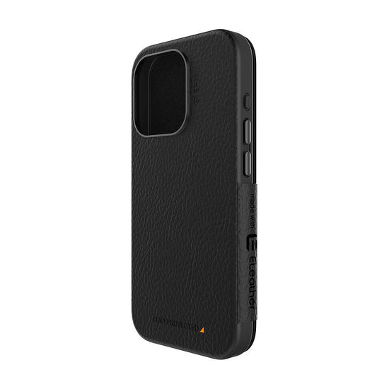 EFM Monaco E-leather Wallet Case Armour With D3O Plus Suits Iphone 15 Pro Max - 6.7" Pro - Black/Spa