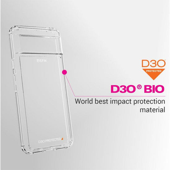 EFM Alta Case Armour with D3O BIO for Google Pixel 8 - Clear