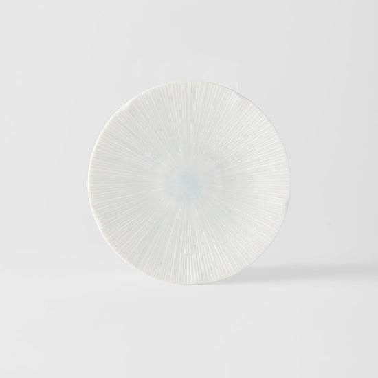 Tapas Plate 13cm Ice White Glaze