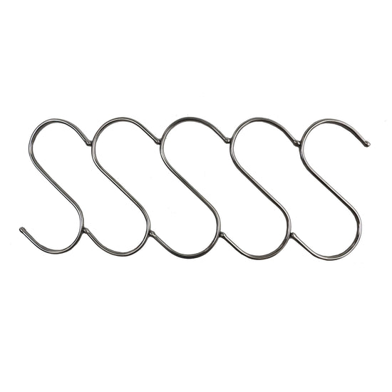 Stainless Steel Hanging S Hooks 12cm X 6cm 25 Pieces