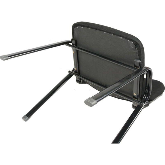 NNECN Stackable & Linkable Office Conference Visitor Community Chairs (Set of 7-Black)