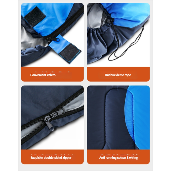 KAIROAD Mummy Sleeping Bag - 3 Season Warm & Cold Weather, Waterproof, Lightweight for Adults, Camping, Hiking, Backpacking (with Compression Sack)