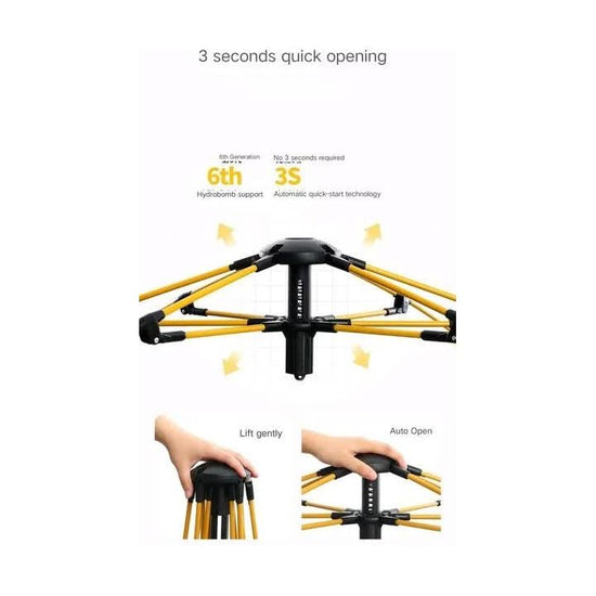 Outdoor Family Instant Ultralight Portable Folding Popup Waterproof Oxford Fiberglass Automatic Tent For Camping Events for 1-2 people