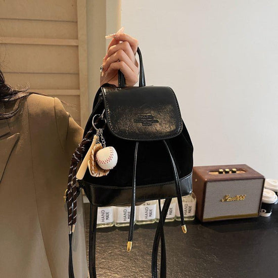 Black Vintage Suede Women&