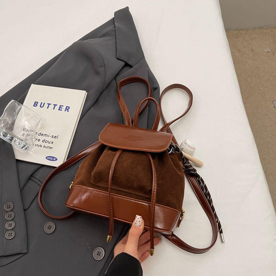 Light Brown Vintage Suede Women&