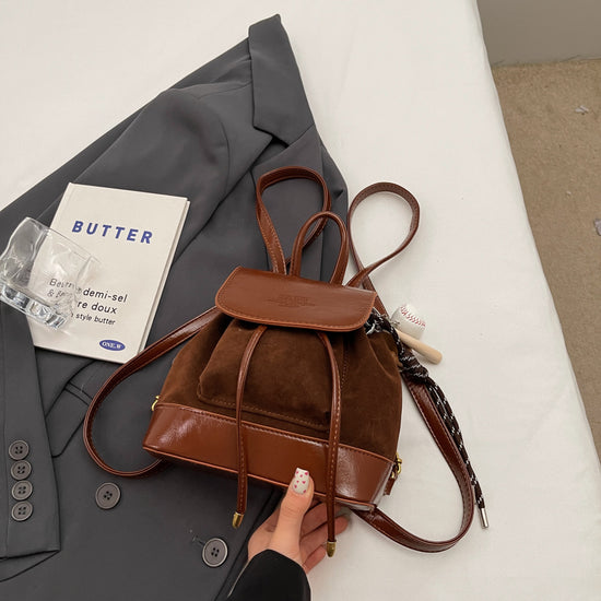 Light Brown Vintage Suede Women&