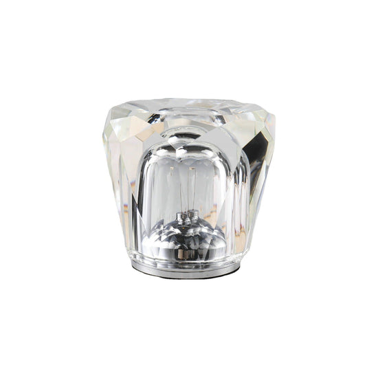 Crystal LED Table Lamp with Starburst Effect, Rechargeable and Portable Design,Type B 90mm (H) *85mm (W)