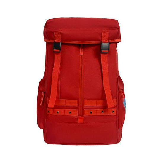 Red Trendy Street Style Backpack - Large Capacity for Hiking, Students & Everyday Use