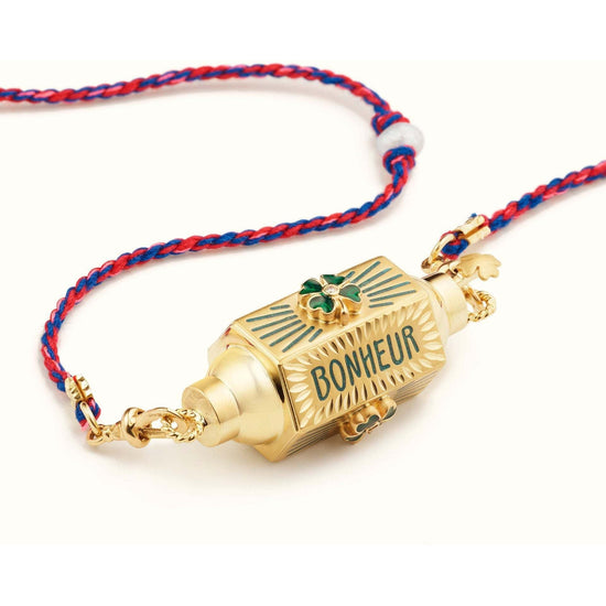 Mystical Tarot Charm Necklace - Boho Pendant(Four-leaf clover pattern)