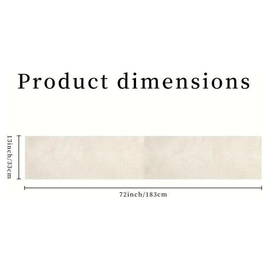 Easter Table Runner - Linen Bunny Decoration, 72-Inch Set of 2 (Style 16)