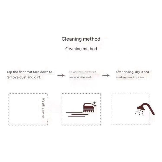 Lattice Diatomaceous Earth Bathroom Mat - Vintage Design, Fast-Dry Anti-Slip 45*70cm