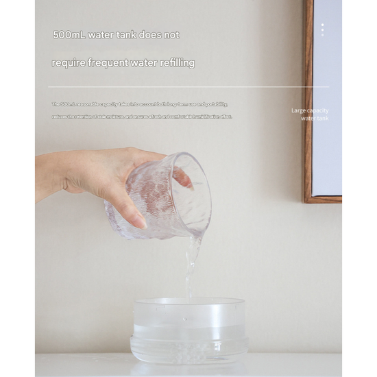 White Astronaut Humidifier with LED Night Light - Whisper Quiet for Bedroom