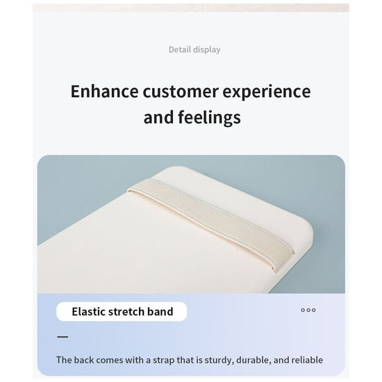 Black double button Car Sun Visor Makeup Mirror with LED Light - Tri-Color, Touch Control