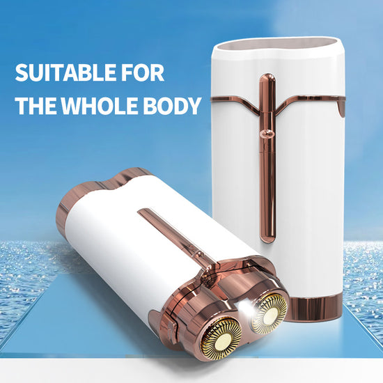 Mini Facial & Body Hair Remover - Rechargeable Lady Shaver Rose Gold