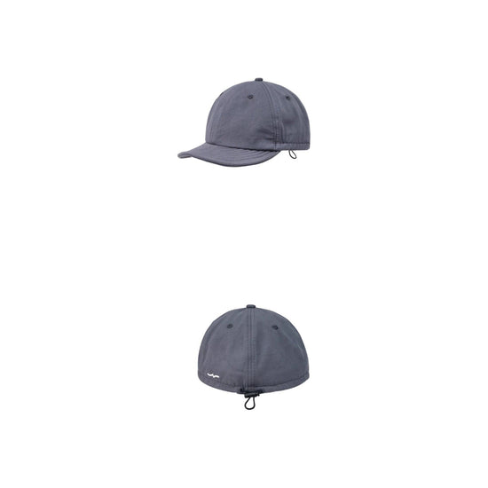 Gray Minimalist Baseball Cap - Unisex Retro Streetwear Hat