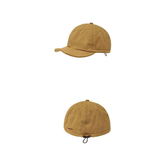 Khaki Minimalist Baseball Cap - Unisex Retro Streetwear Hat