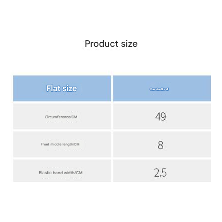 Blue Premium Wide Yoga Headband - Breathable Nylon/Spandex Sweat-Wicking Hair Band for Women (49cm Circumference) - Athletic Non-Slip Fitness Headwrap