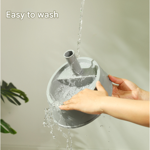 Pink Adjustable Height Pet Water Dispenser - Free Standing or Hanging - No More Bending!