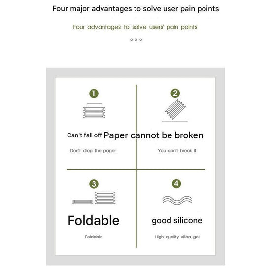 2-pcs Blue Silicone Tissue Box Holder - Automatic Self-Lowering Dispenser