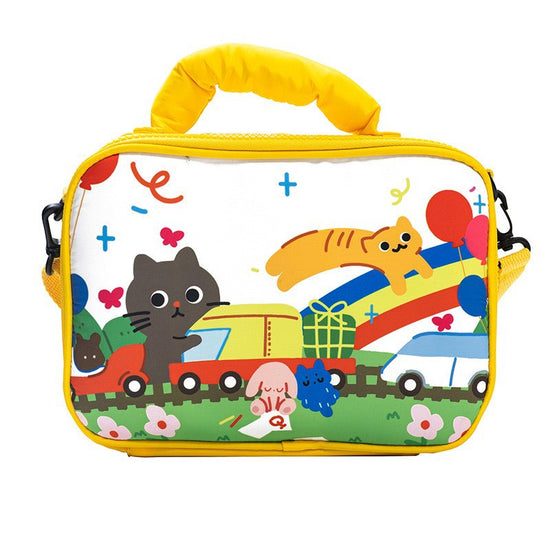 48 colors Kids Double-Layer Marker Set with Carry Case - Portable Art Supply Organizer Bag