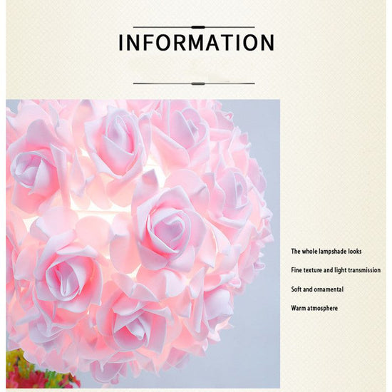 Beige Roses And Silver Base Romantic Red Rose Flower Table Lamp - Crystal Heart Accent Bedside Night Light