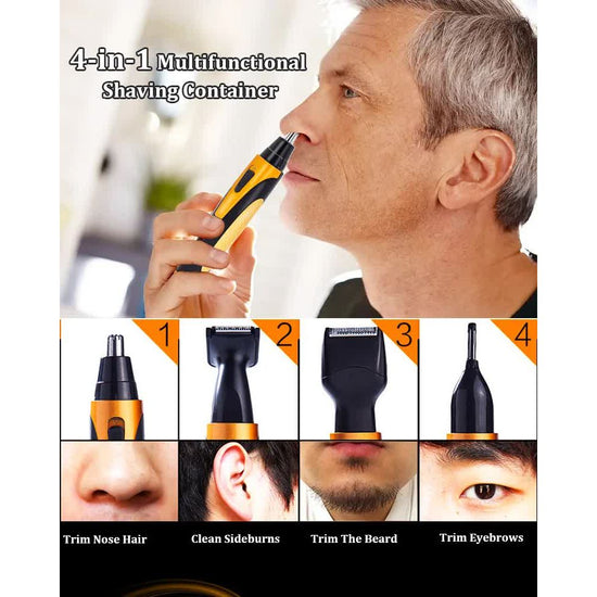 Gold and Black Versatile 4-in-1 USB Rechargeable Men&